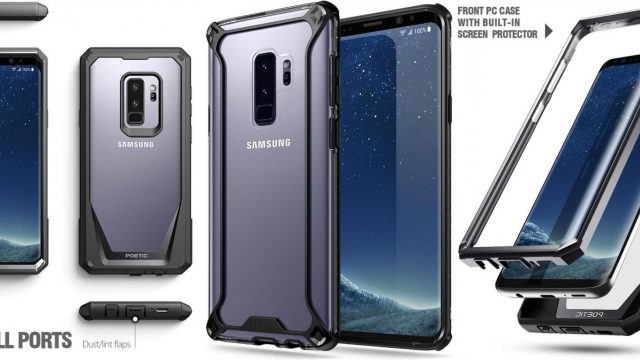 มีใครให้ชัดกว่านี้ไหม? เผยเรนเดอร์ Samsung Galaxy S9+ ภายใต้เคสใส