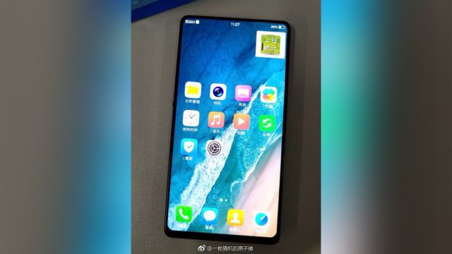 หลุดภาพสมาร์ทโฟนใหม่ของ vivo โชว์จอดีไซน์ไร้ขอบเต็มรูปแบบ