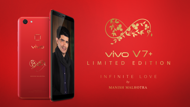 vivo V7+ เปิดตัวสีใหม่ แดง (Infinite Red) รับเทศกาลวาเลนไทน์