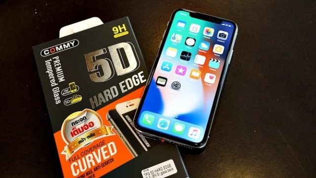 ปกป้องหน้าจอทั้งที อย่าให้มีขอบเหลือ! COMMY 5D Hard Edge กระจกนิรภัยเต็มจอ ขอบแข็ง ลงโค้ง
