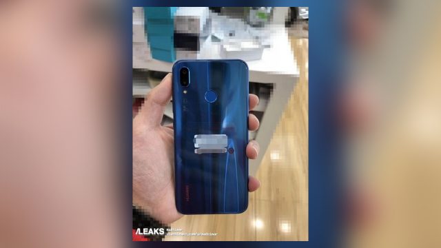 หลุดเครื่องจริง Huawei P20 Lite สีน้ำเงิน ก่อนเปิดตัว 27 มี.ค. ไม่พบกล้องคู่ Leica