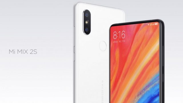 เปิดตัว Xiaomi Mi Mix 2s ขุมพลังมังกร SD845 ไม่พลาดกล้องหลังคู่
