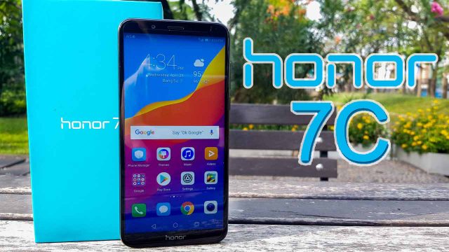 สัมผัส Honor 7C สมาร์ทโฟนสุดคุ้มจอ FullView ติดกล้องคู่ กับราคาเริ่มต้น 4,690 บาท