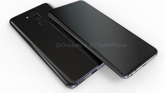 ไม่มีกั๊ก!!! ภาพเรนเดอร์ LG G7 จอรอยบากตามเทรนด์ กล้องคู่ 16MP f/1.5