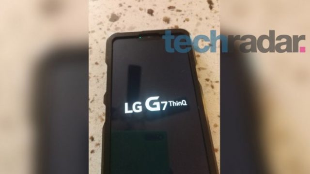 เผยภาพเครื่อง LG G7 ThinQ หน้าจอมีติ่ง และอาจมีปุ่มเรียก AI