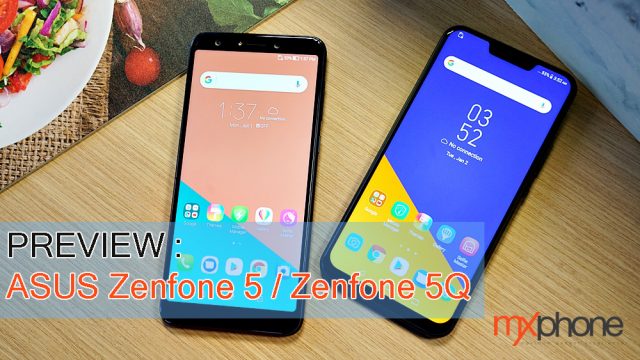 เช็คความพร้อม! มารู้จัก ASUS Zenfone 5 / Zenfone 5Q ก่อนเข้าไทยเร็วๆนี้