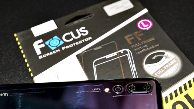 กล้องสวย หน้าจอต้องใส! Focus มีฟิล์มกระจกกันรอยเต็มจอแบบใสสำหรับ HUAWEI P20 Pro แล้ว