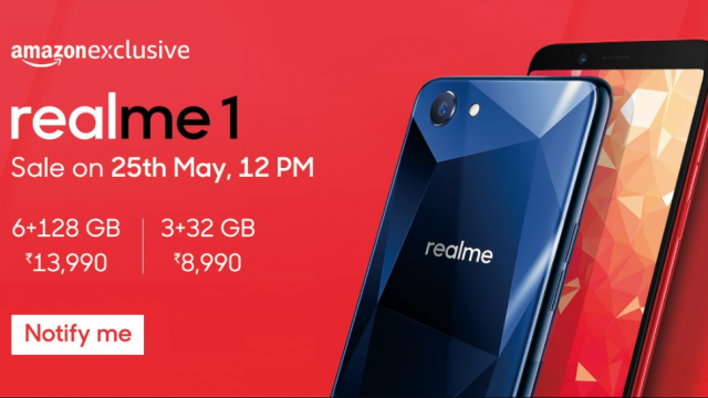 OPPO เปิดตัว Realme1 ใช้ชิป Helio P60 จอ 6 นิ้ว สตาร์ทราคาที่ 4,xxx บาท