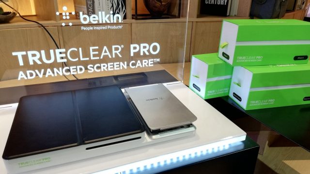ซื้อฟิล์มกระจกกันรอย Belkin ที่ทรูช้อป มีบริการติดตั้งฟรีด้วยเครื่อง Belkin TrueClear Pro Advance Screen Care