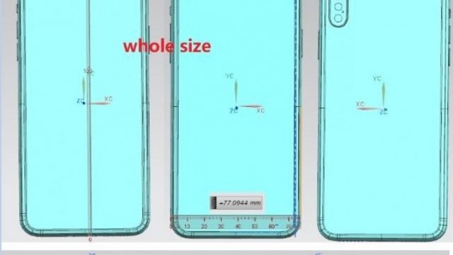 หลุดแบบแปลนดีไซน์ iPhone X Plus จอ 6.5 นิ้ว และ iPhone X รุ่นเล็กจอ 6.1 นิ้ว