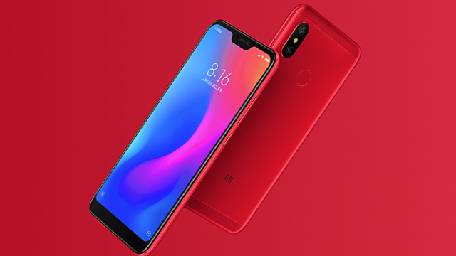 เปิดตัว Xiaomi Redmi 6 Pro สเปคตามโผ จอรอยบาก 19:9 และแบตฯ 4000mAh