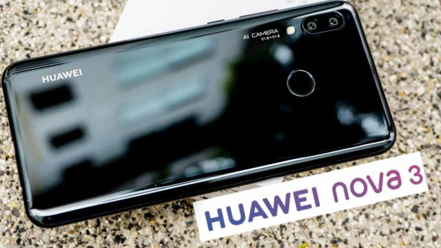 Huawei nova 3 สมาร์ทโฟน 4 กล้องสมองกล สเปคเรือธงความจุ 128GB กับราคาที่น่าประทับใจ
