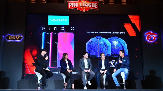 OPPO Find X สุดยอดสมาร์ทโฟนที่แนะนำโดย Garena เหมาะกับการแข่งขันกีฬาอีสปอร์ตของเกม ROV อย่างแท้จริง
