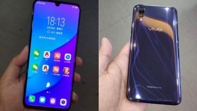 เผยภาพเครื่องจริง vivo X23 พร้อมวางเทียบ OPPO R17