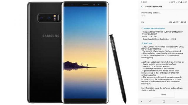 แฟนเฮ! อัพเดตใหม่ Samsung Galaxy Note8 ได้ใช้ Super Slow-Motion กับ AR Emojis แล้ว
