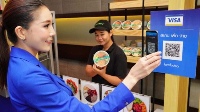 Visa เปิดตัวบริการ “Scan to Pay” ชำระเงินผ่านมือถือด้วย QR Code สำหรับผู้ถือบัตรเครดิต Visa