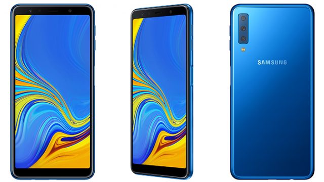 เผยโฉม Samsung Galaxy A7 (2018) สมาร์ทโฟนกล้องหลัง 3 ตัวรุ่นแรกของค่าย