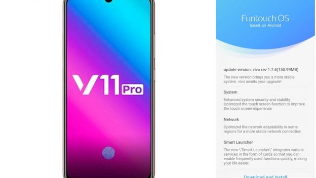 vivo V11 Pro อัพเดตเฟิร์มแวร์ใหม่ถ่ายวีดีโอระดับ 4K ได้แล้ว