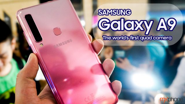 จับตัวจริง Samsung Galaxy A9 มือถือ 4 กล้องหลังรุ่นแรกของโลก