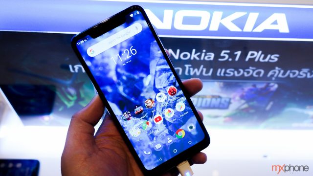 Nokia 5.1 Plus เปิดตัวในไทย เคาะที่ 7,490 บาท ขายปลายเดือนนี้