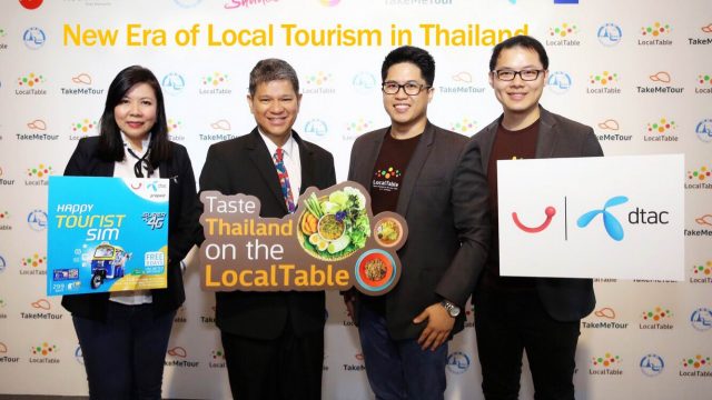 ‘ดีแทค แฮปปี้ ทัวริสต์ซิม’ มอบซิมพร้อมวันใช้งาน ให้กับนักท่องเที่ยวที่จองทัวร์ LocalTable ใช้งานได้ทุกพื้นที่ทั่วประเทศไทย