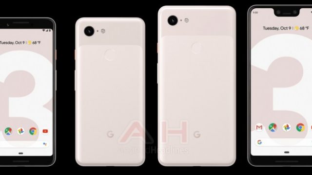 เผยภาพ Google Pixel 3 / Pixel 3 XL มีสเปคสีชมพูอ่อน