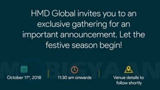 HMD เตรียมจัดงานเปิดตัวมือถือใหม่ 11 ตุลาคม คาดถึงคิว Nokia 9
