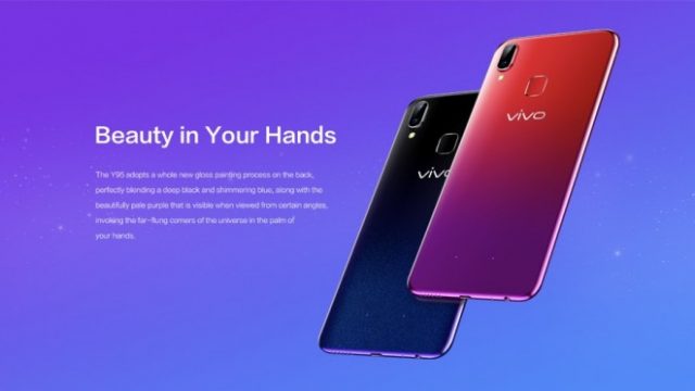 เปิดตัว vivo Y95 ใช้แบตเตอรี่ 4030mAh กับชิป Snapdragon 439