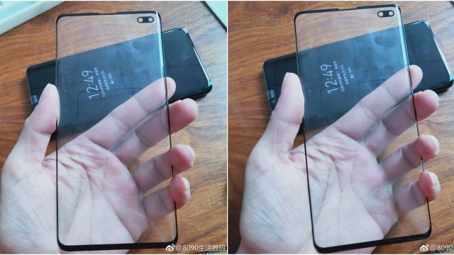 เผยกระจกกันรอย Samsung Galaxy S10+ ยันจอ Infinity-O ขอบบางกว่าเดิม