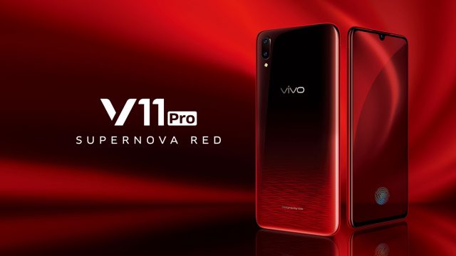vivo เปิดตัว V11 Pro Supernova Red ที่ อินเดีย เคาะราคา 11,xxx บาท