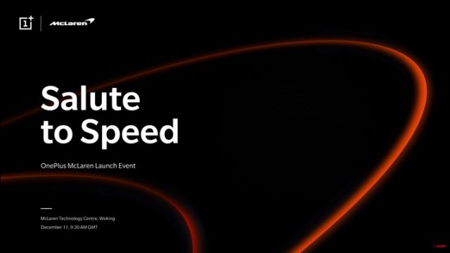 OnePlus จับมือ McLaren Technology จากแบรนด์รถแข่งหรูเปิดตัวสมาร์ทโฟนรุ่นพิเศษ