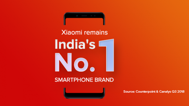 Xiaomi ล้ม Samsung ครองแชมป์ตลาดสมาร์ทโฟนอินเดียในปี 2018