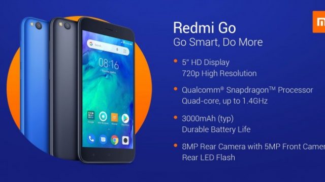 เปิดตัวน้องเล็ก Redmi Go เคาะราคาแค่ 2,800 บาท เริ่มขาย ก.พ.นี้