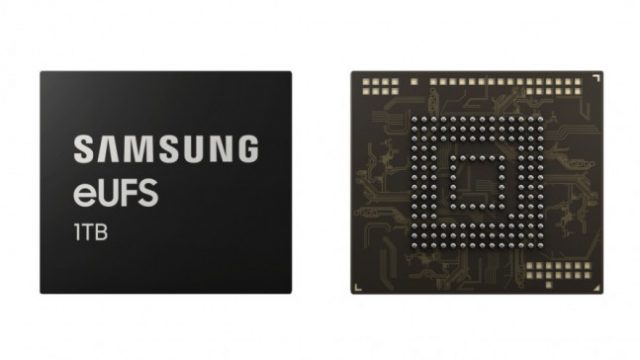 Samsung เปิดตัวชิป eUFS 2.1 ขนาด 1TB คาดทันพร้อมใช้ใน Galaxy S10+