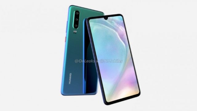 เผยเรนเดอร์ CAD เรือธง Huawei P30 อวดกล้องหลัง 3 ตัวติดแนวตั้ง