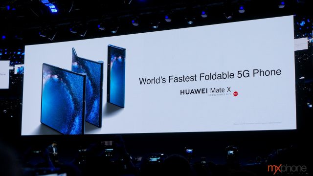Huawei อวดของ! เปิดตัว Mate X สมาร์ทโฟนจอพับได้ เคาะที่ 8x,xxx บาท