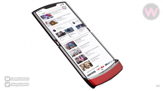 เผยคลิปโชว์ดีไซน์ Moto RAZR 2019 สมาร์ทโฟนจอพับได้