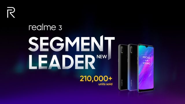 Realme 3 ทำยอดขาย 210,000 เครื่องจาก Flash sale รอบแรก