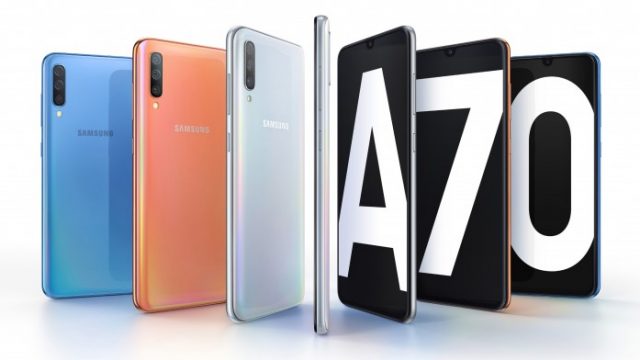 Samung เปิดตัว Galaxy A70 จอ 20:9 ไซส์ 6.7 นิ้ว และมีกล้องหลัง 3 ตัว 32MP