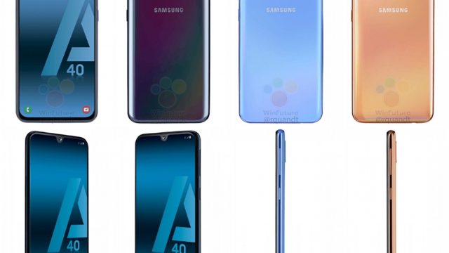 เผยเรนเดอร์ Samsung Galaxy A40 โชว์ดีไซน์กล้อง และจุดสแกนนิ้ว