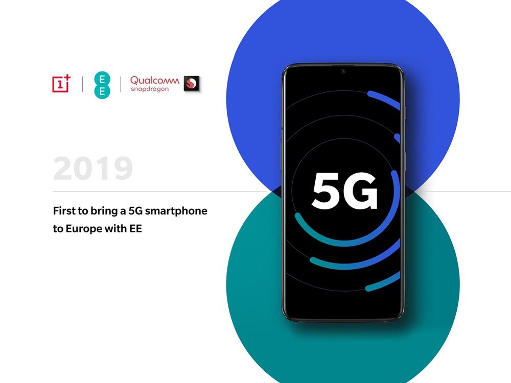 OnePlus is First to bring a 5G smartphone to Europe with EE