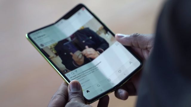 หน้าจอ Samsung Galaxy Fold ได้รับรองมาตรฐานถนอมสายตา
