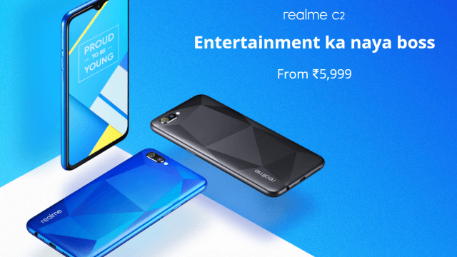 มาแล้ว! Realme C2 แบตฯจุใจ 4,000mAh และใช้ชิป Helio P22