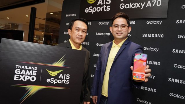 Samsung จับมือ AIS จัดอีเวนท์เพื่อคอเกมใน TGE2019 พร้อมโปรฯพิเศษรุ่น Galaxy A70