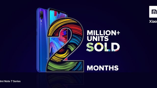 Redmi Note 7 / Note 7 Pro ทำยอดขายทะลุ 2 ล้านเครื่องในอินเดีย