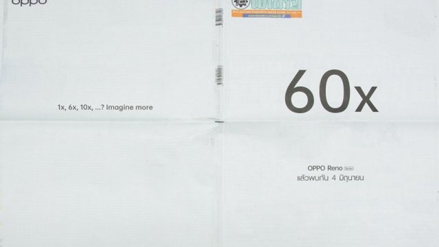 OPPO จัดเต็ม! ปล่อยทีเซอร์ ซูม 60x บนหน้าหนังสือพิมพ์ไทยรัฐ