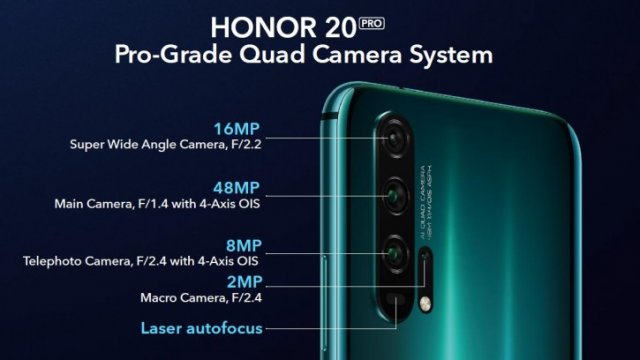 เปิดตัว Honor 20 / 20 Pro ชูสเปคกล้อง 4 ตัว มีชิปเรือธง Kirin 980