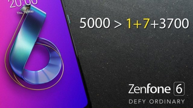 Asus ข่มคู่แข่ง! โว Zenfone 6 ให้แบตฯเยอะกว่า OnePlus 7
