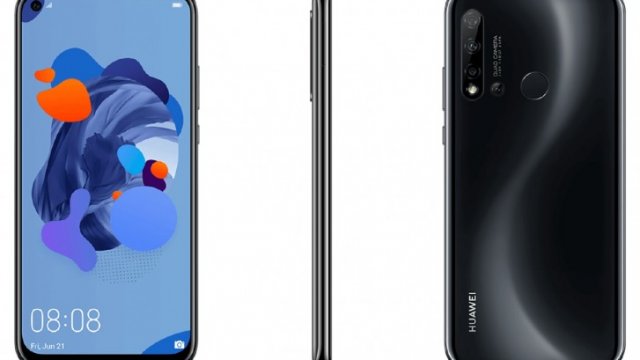 เผยภาพ Huawei P20 lite 2019 จอเจาะรู กล้องหลัง 4 ตัว