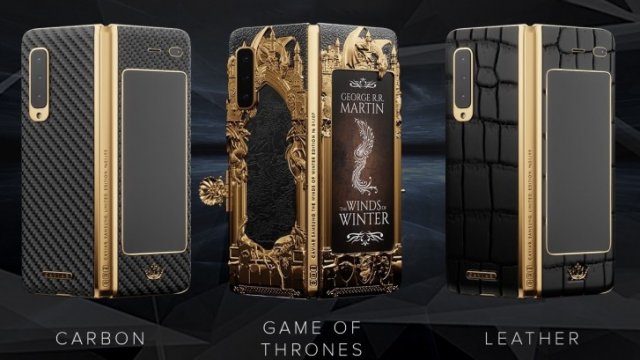 หรูสุดๆ Caviar เผยโฉม Samsung Galaxy Fold โมเดล Game of Thrones